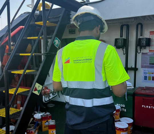 Aaron & Robert Technical Services team on site